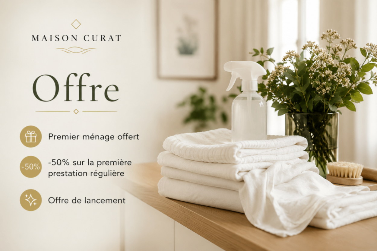 "Premier ménage offert"