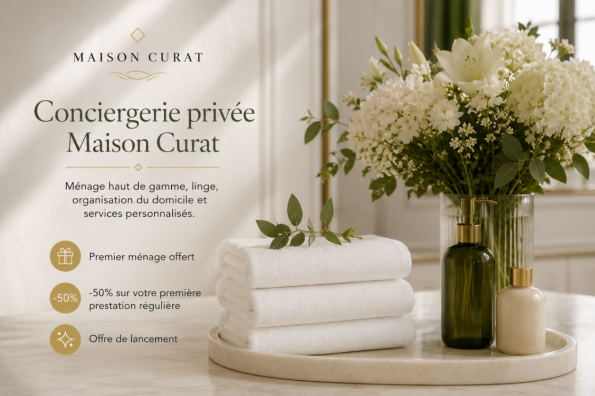 Conciergerie privée sur-mesure